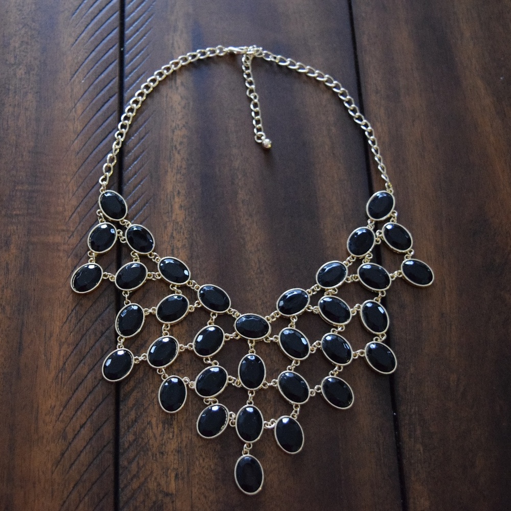 Black Statement Necklace
